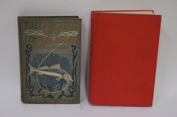 Two(2) Books: Bait Angling and Bass Fishing: Louis Rhead. Published, The Outing Publishing Company, NY. 1907. Bait Angling For Common Fishes; Jason Luca. Published, Dodd, Mead & Company, NY. 1963. Lucas on Bass Fishing.