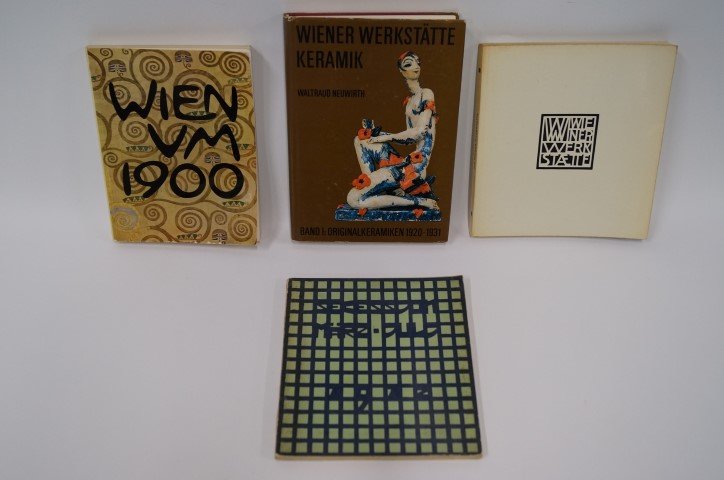 Four(4) Books: Wiener Werkstatte: Wien Um 1900; Die Wiener Werkstatte: Modernes Kunsthandwerk Von 1903-1932; W. Neuwirth. Wiener Werkstatte Keramic