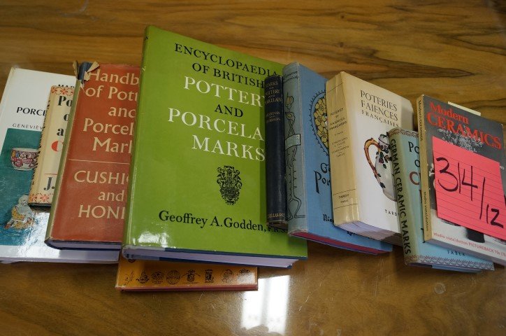 Pottery Porcelain and Faience Books (12): Please see photo