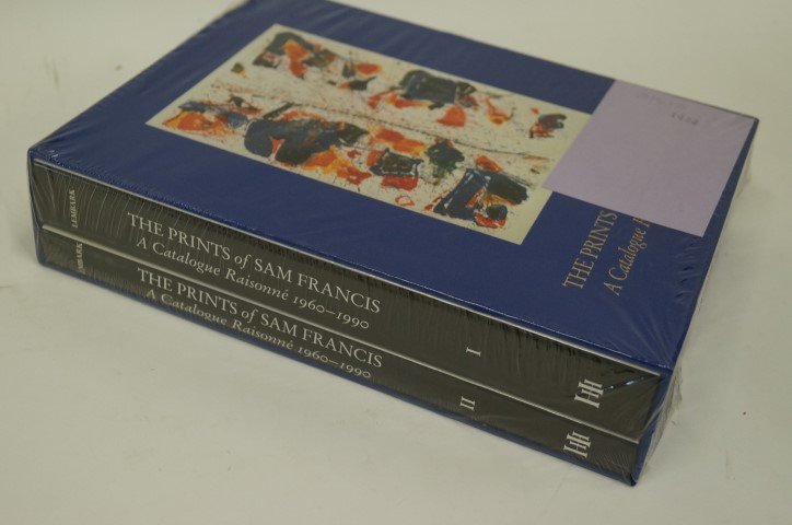 Prints of Sam Francis I & II: A catalogue raisonne 1960-1990. Vol I and II. In a decorative protective sleeve. Shrink wrapped, never opened.