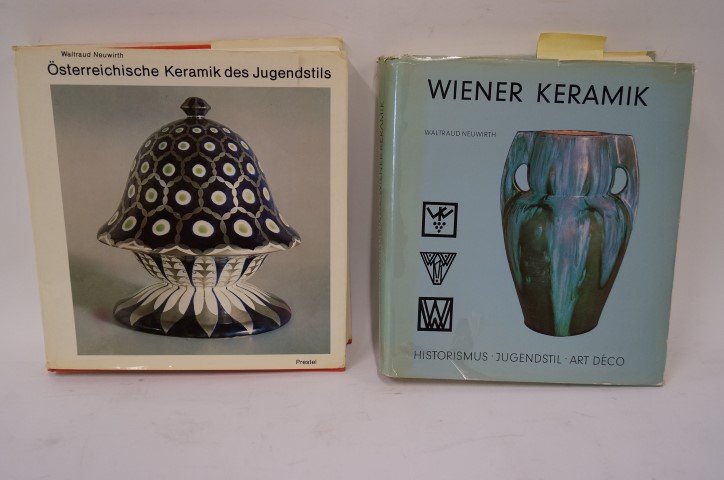 Two(2) Books: Austrian Art Nouveau and Art Deco: Waltraud Neuwirth. Osterreichische Keramik Des Jugendstils; Wiener Keramik: Historismus Jugendstil Und Art Deco.