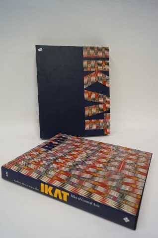 IKAT: Silks of Central Asia: Kate Gibbon and Andrew Hale. Published, Laurence King Publishing. 1997. The Guido Goldman Collection. Illustrated in color and B&W. Accompanied by original slipcover.