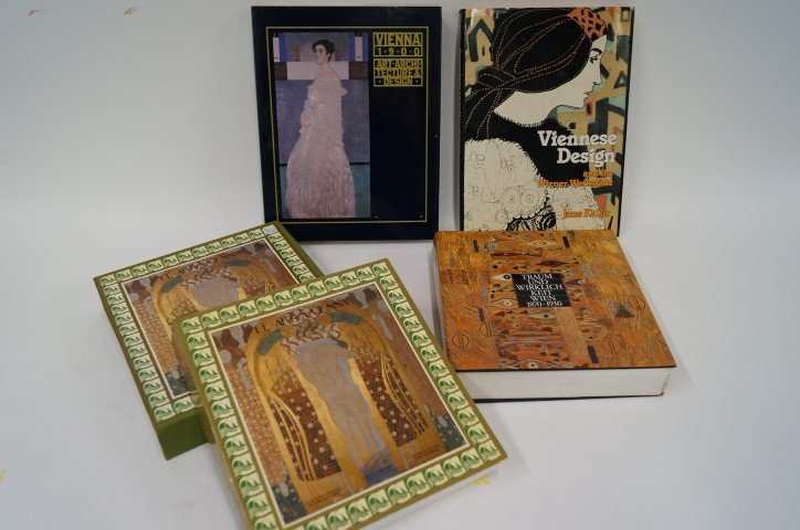 Four(4) Books: Viennese Art and Design: Traum Und Wirklich Keit Wien: 1870-1930; Le Arti A Vienna; Varnedoe. Vienna 1900:Art, Architecture & Design; Kallir. Viennese Design and the Wiener Werkstatte.