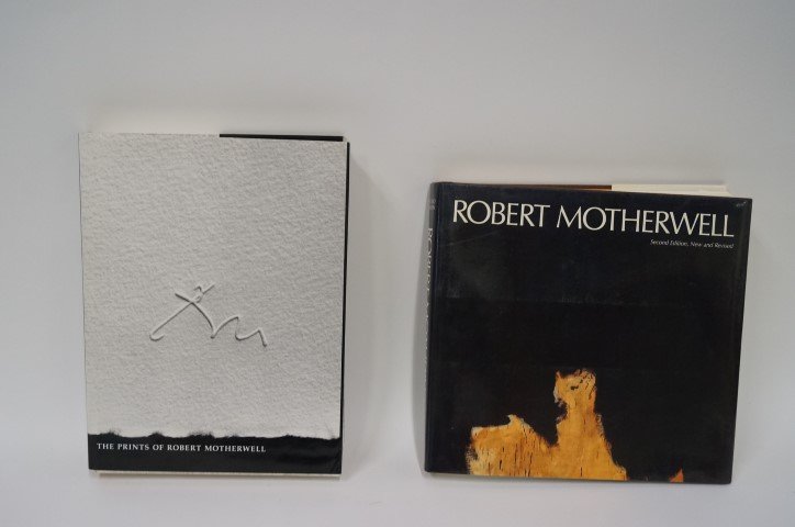 Two(2) Books: Robert Motherwell: Robert Motherwell. Second Edition, New and Revised. Published: Harry N. Abrams. 1982; Terenzio/Belknap. The Prints of Robert Motherwell. Catalogue Raisonne 1943-1990. Published: Hudson Hills Publisher