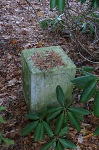 Limestone Square Base: Purchased at Earkins, NYC.