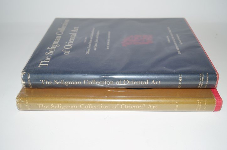 Seligman Collection of Oriental Art (2): Hansford. S. Howard. Vol I. Chinese , Central Asian and Luristan Bronzes and Chinese Jades and Sculptures. Pub. For The Arts Council of Great Britain by Lund Humphries (with 80 illustrative plates); A