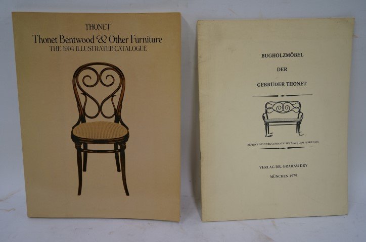 Thonet Books (2): Thonet Beatwood and other furniture. The 1904 Illustrated Catalogue and Bugholzmobel der Gebruder Thonet, a reprint of an 1888 catalogue done in Munich in 1979.