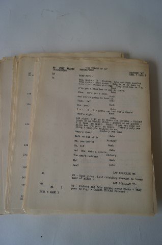 Wizard of Oz Script: Multi reel scriptReel 1 Pages 1-18 missing 16Reel 2 Pages 1-21 Reel 3 Pages 2-21 missing 1Reel 4 Pages 1-24 Reel 5 Pages 1-23 missing 14, 15