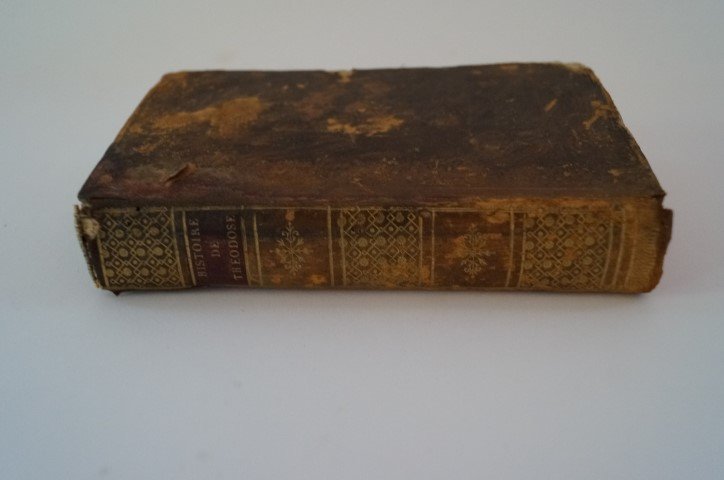 French Book - 1808: Histoire de Theodore Le Grand Pour Monseigneur Le Dauphin Par Flechier. Paris 1808. (binding as is)