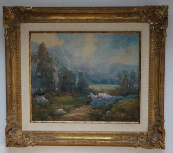 Marion Kavanagh Wachtel; American Oil Painting Signed