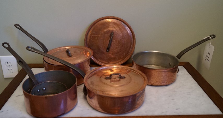French Copper and Wrought Iron Cookware (5) (1 of 4)