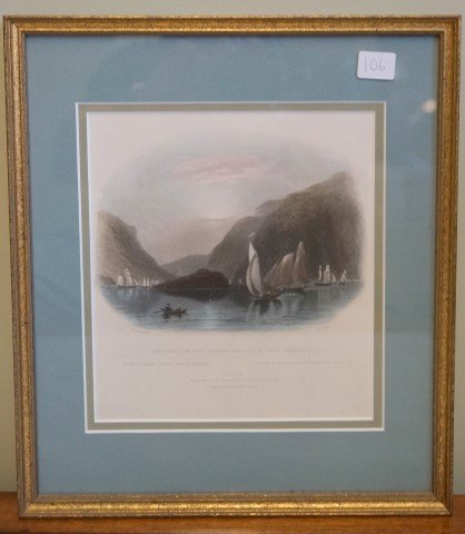 Bartlett Print, Entrance to the Hudson Highlands (1 of 4)