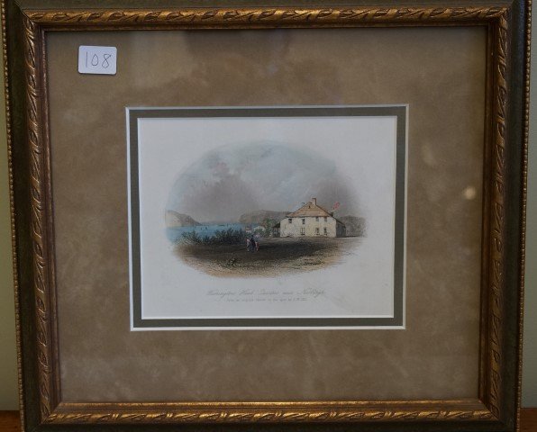 J. W. Hill Engraving. Washington's Headquarters (1 of 4)