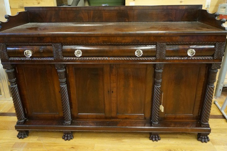 American Empire Sideboard  C. 1810-1830 (1 of 6)