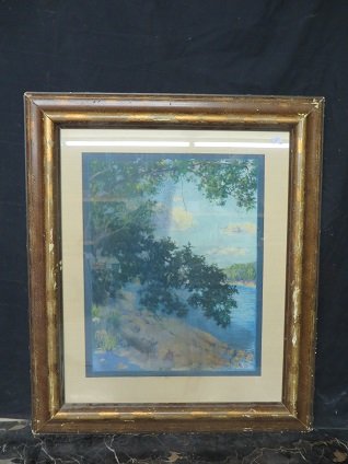 Roy Nuse. Pastel. Signed (1 of 3)