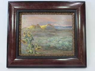 Jan Stanislawski. Oil on Board. Signed (1 of 4)