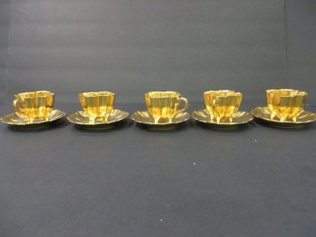 Limoges Gilt Demi-Tasse  Service (1 of 3)
