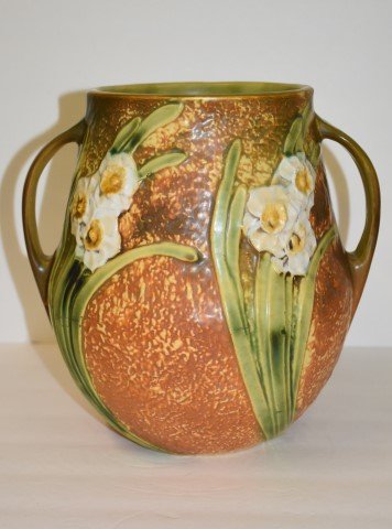 Monumental Blown Out  Roseville Vase (1 of 5)