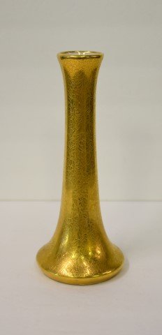 Hall Gilt Decorated Vase (1 of 5)