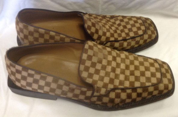 Louis Vuitton Pony Skin Loafers (1 of 7)