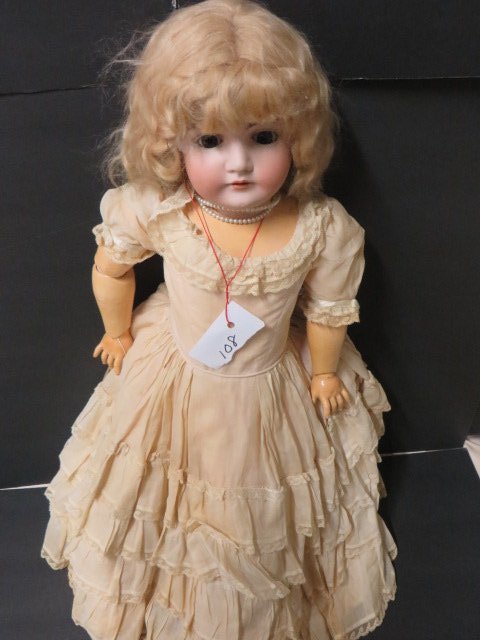 German Bisque Head Doll (1 of 3)