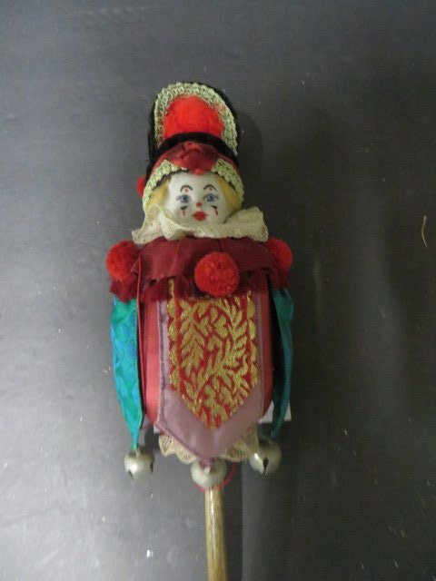 Jester Doll  Wooden Base (1 of 1)