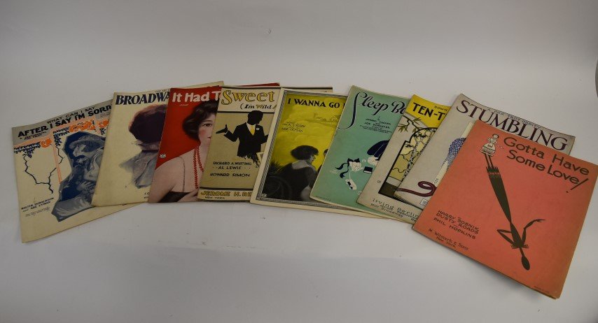 Art Deco Sheet Music (1 of 3)