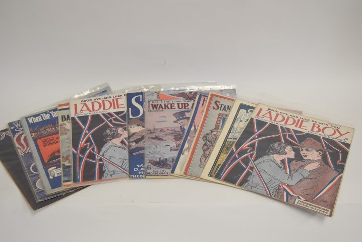 World War I Sheet Music (1 of 5)