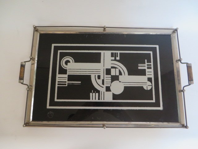 Art Deco High Style Tray (1 of 2)