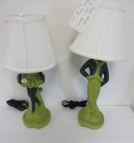 Pair of Art Deco Lamps (1 of 3)