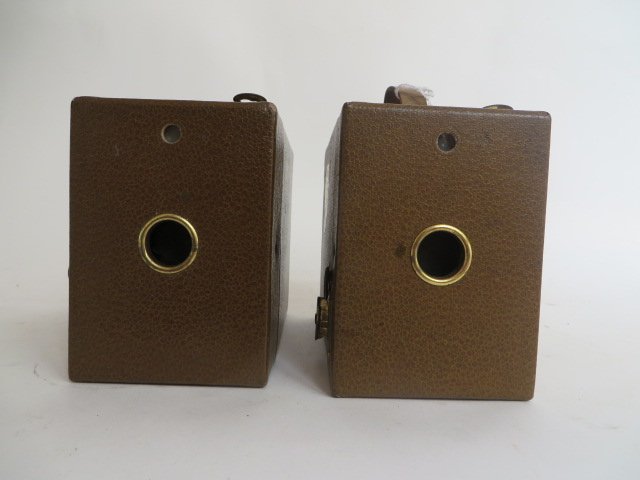 Anniversary Kodak Cameras 1880-1930 (2): Two in the lot. One with a faded Fiftieth anniversary seal