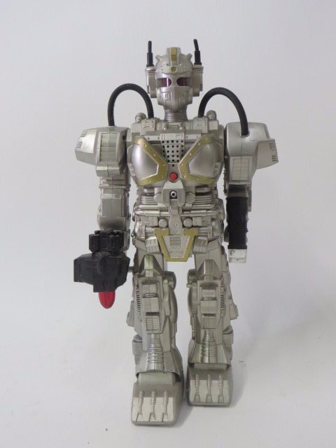 Robot Toy: Battery Operated. Chinese. 14 1/2"H.