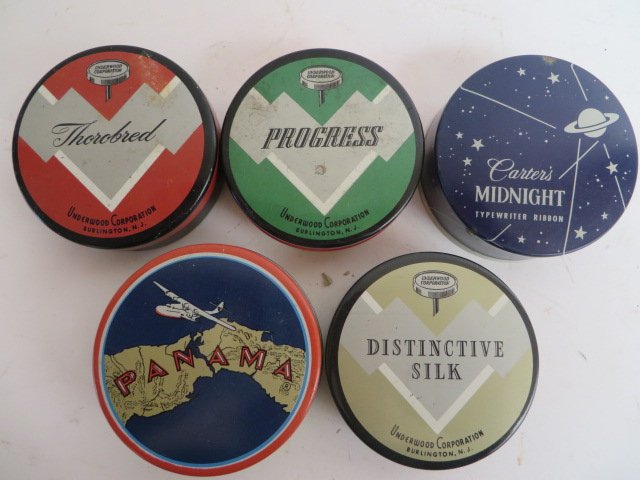 Typewriter Ribbon Tins (5) (1 of 6)