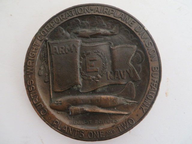 Army Navy Bronze Medal 1942 (1 of 1)