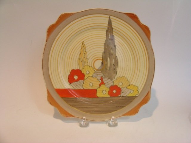 Clarice Cliff Plate (1 of 2)