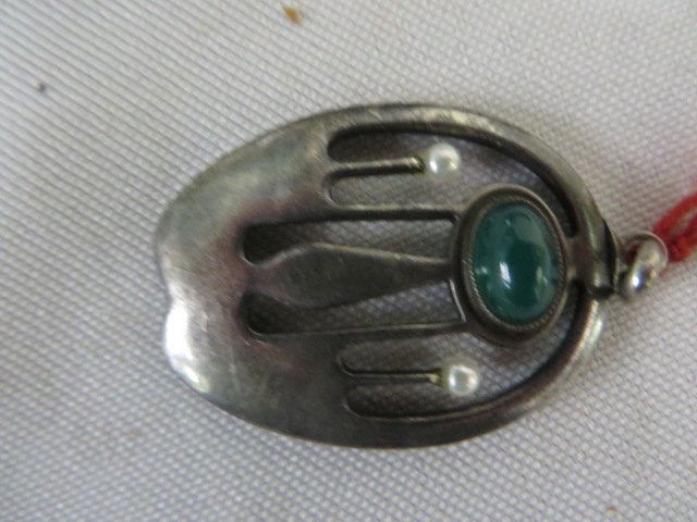 Arts & Crafts Sterling  Pendant (1 of 1)