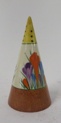 Clarice Cliff Bizarre Crocus Shaker (1 of 1)
