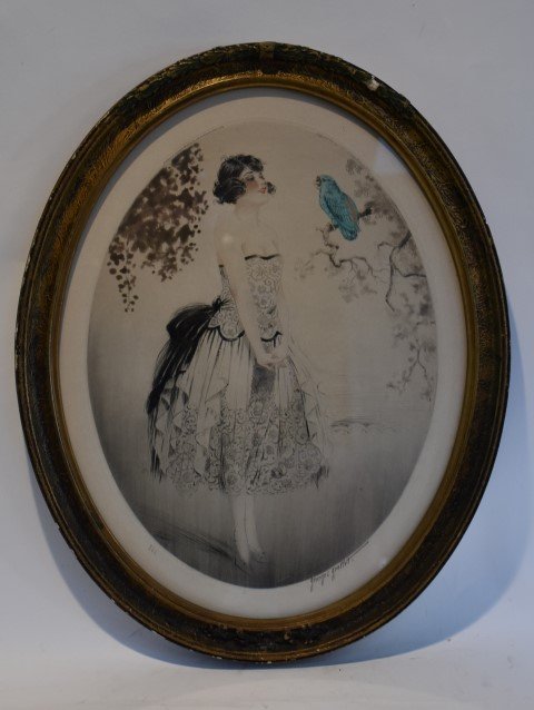 Georges Grellet; French Drypoint Etching Signed (1 of 7)