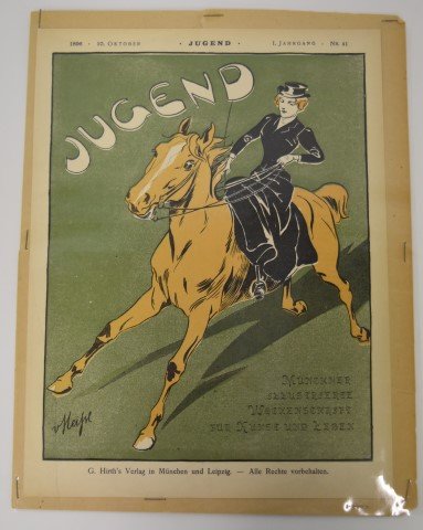 August von Meissl. Lithograph. Signed (1 of 5)