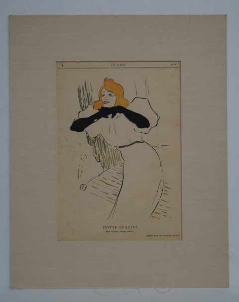 Henri de Toulouse -Lautrec Signed (1 of 3)