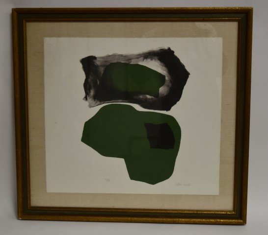 Esteban Vincente; Colored Silkscreen Signed (1 of 5)