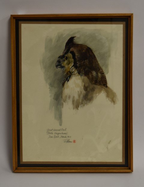 Jo Polseno; 20thC. Watercolor Signed (1 of 4)