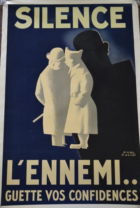 Paul Colin; Silence L'Ennemi (1 of 6)