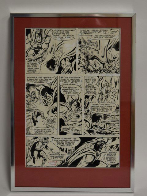 George Tuska; Ink Comic Strip (1 of 5)