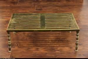 Antique Fireplace Brass Trivet (1 of 1)