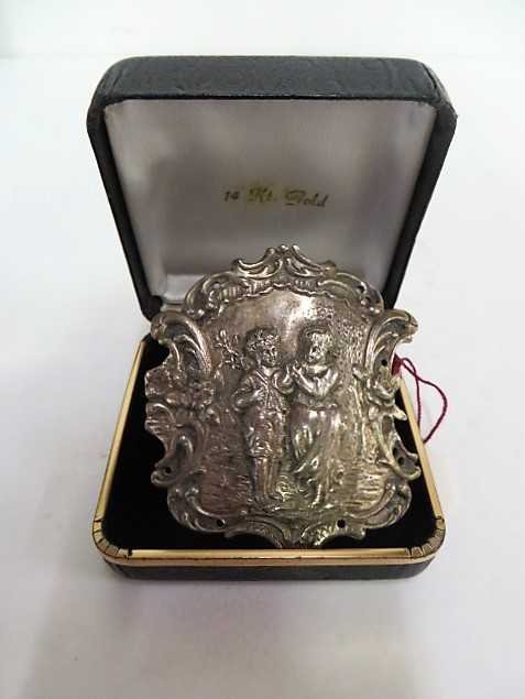 Pr. Victorian Sterling Silver Clips (1 of 2)