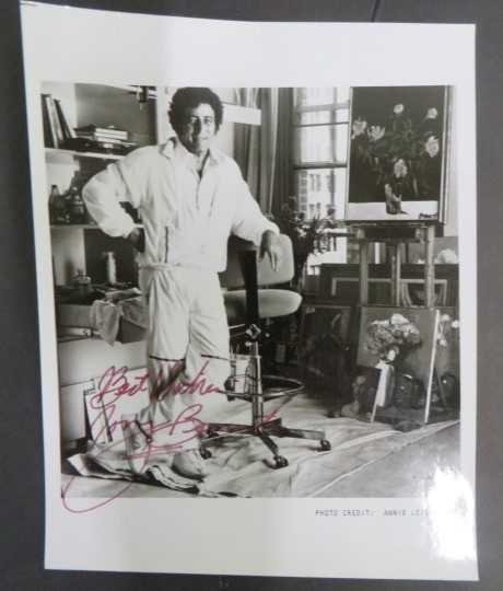Annie Leibovitz Tony Bennett Photo. Sgd. (1 of 1)