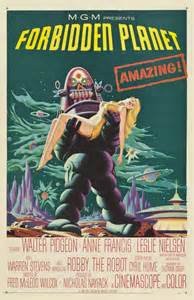 Movie Poster. Forbidden Planet (1 of 1)