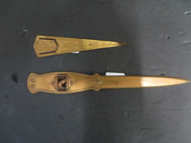 1933 Chicago World's Fair Bookmark & Opener (1 of 1)