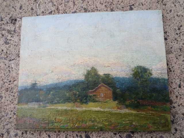 G. L,. Noyes. Oil on Board. Signed (1 of 3)